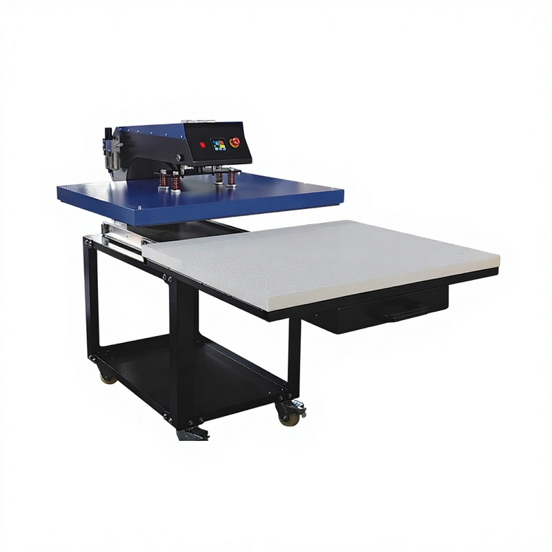 Pneumatic Heat Press Machine Supplier - Single-Station Large-Area Hot Stamping