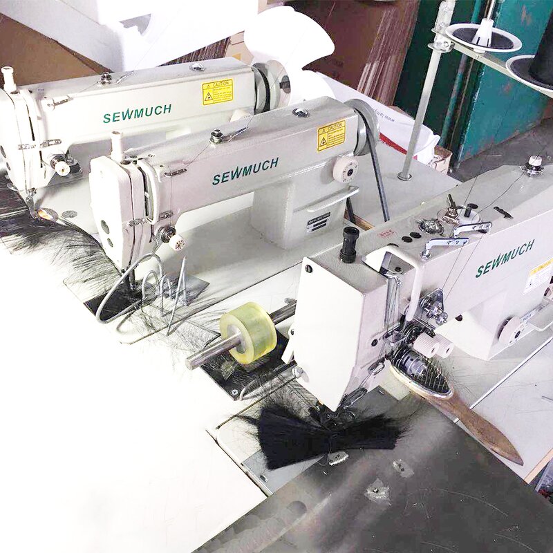 Hair Weft Machine Factory - Three-Head Lock Stitch Formation Machine