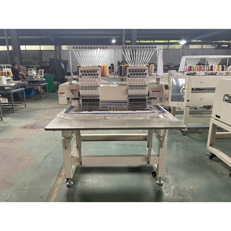 Embroidery Machine Supplier - High-Speed 12-Needle Single Head Easy Operation