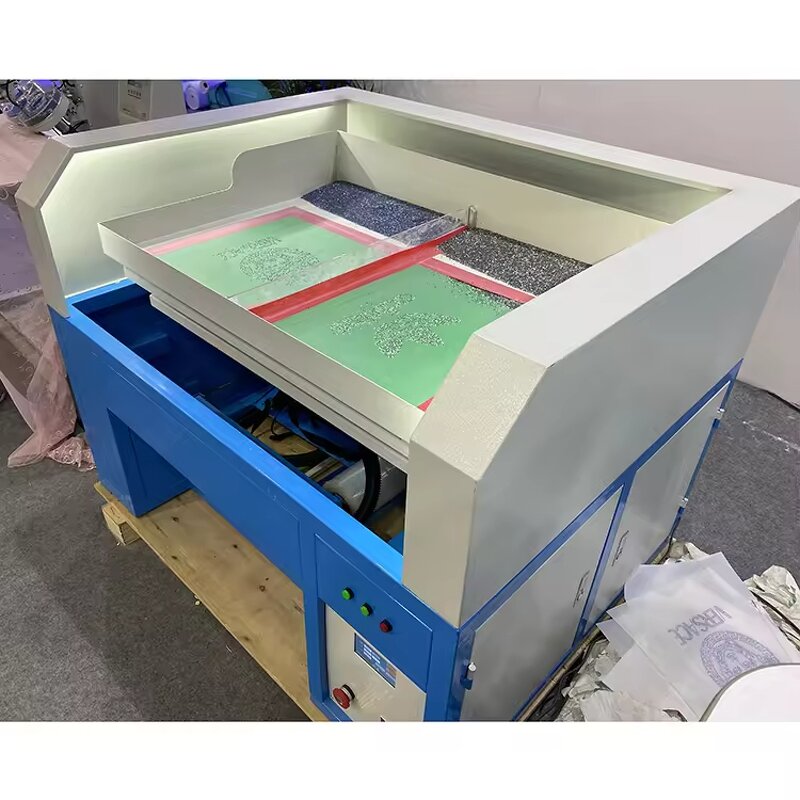 Rhinestone Pattern Machine Factory - High Speed Automatic with Brushing Function