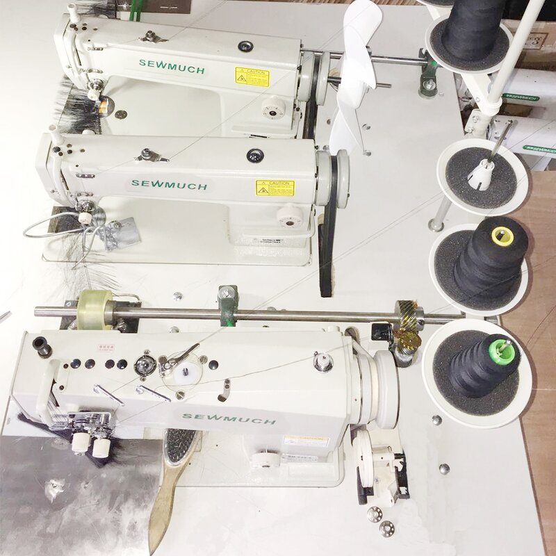 Hair Weft Machine Factory - Three-Head Lock Stitch Formation Machine