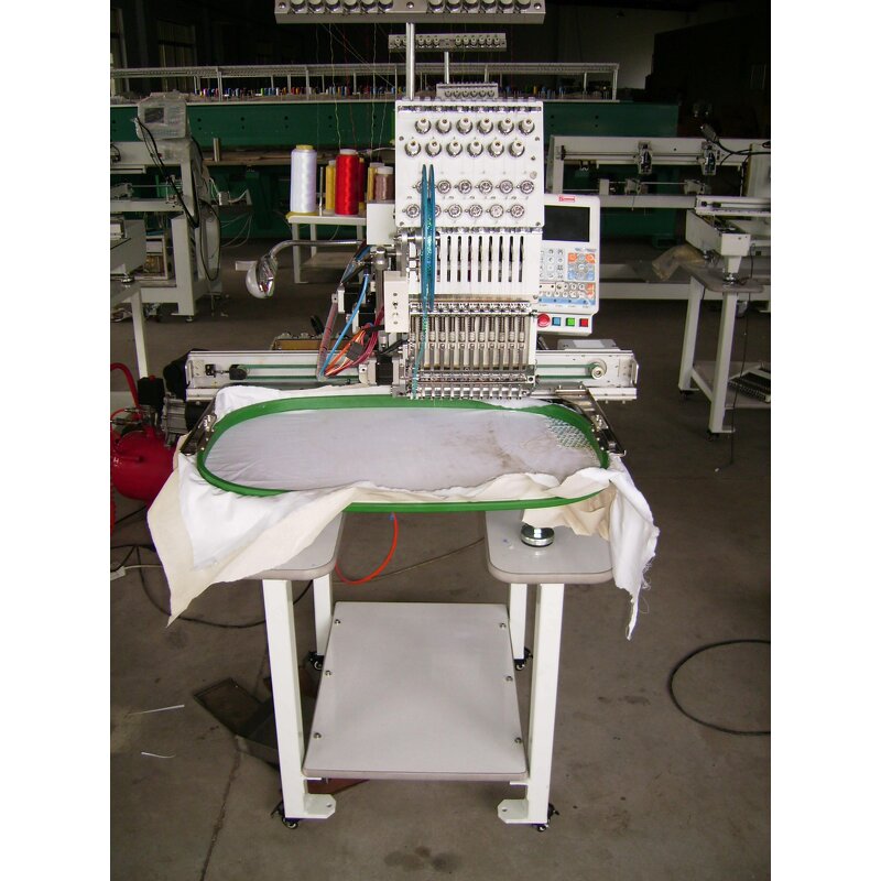 Embroidery Machine Supplier - High-Speed 12-Needle Single Head Easy Operation