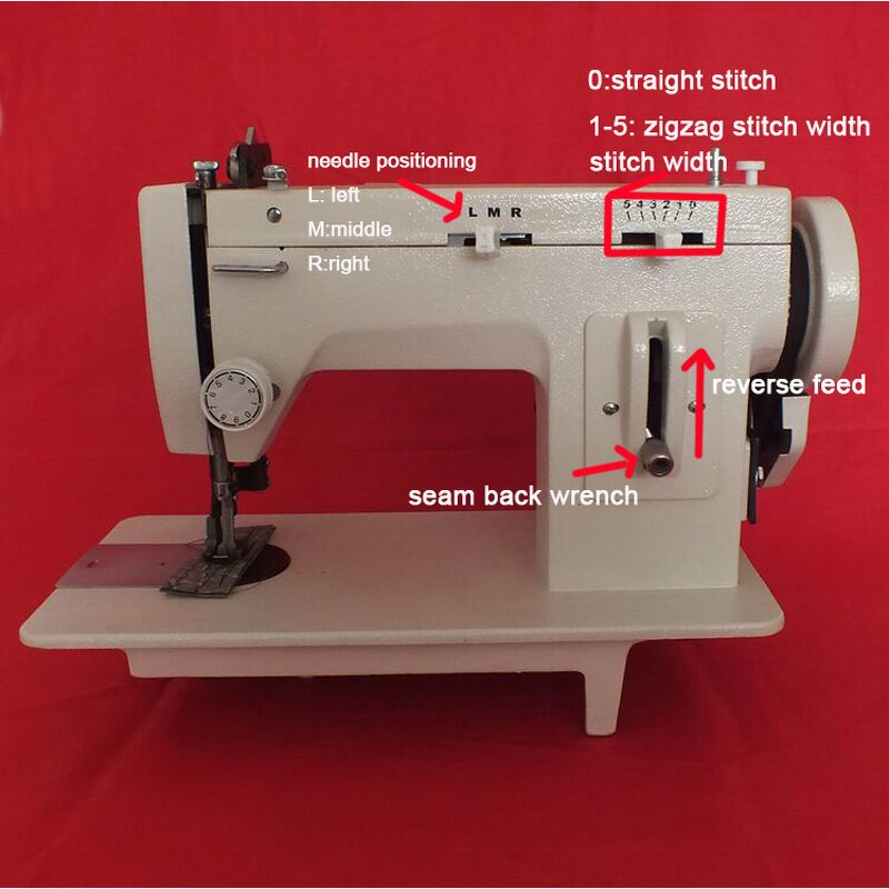 Sewing Machine Manufacturer - 9" Home Use Pedal Walking Foot Zig Zag