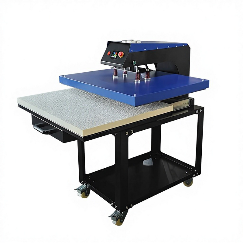 Pneumatic Heat Press Machine Supplier - Single-Station Large-Area Hot Stamping