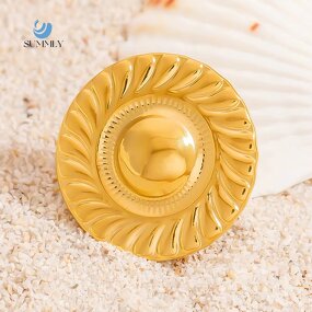 Orbicular Brooch Factory - Vintage Wholesale Decorative 18K Gold Plated