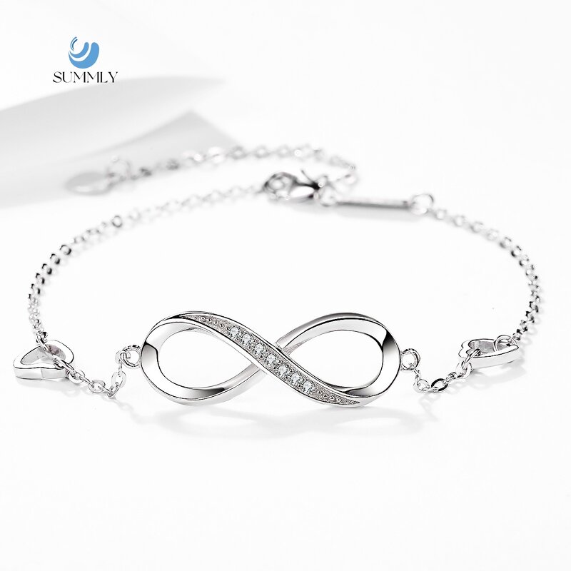 Diamond Heart Bracelet Factory - Vintage 925 Silver Unlimited Bangles Gift