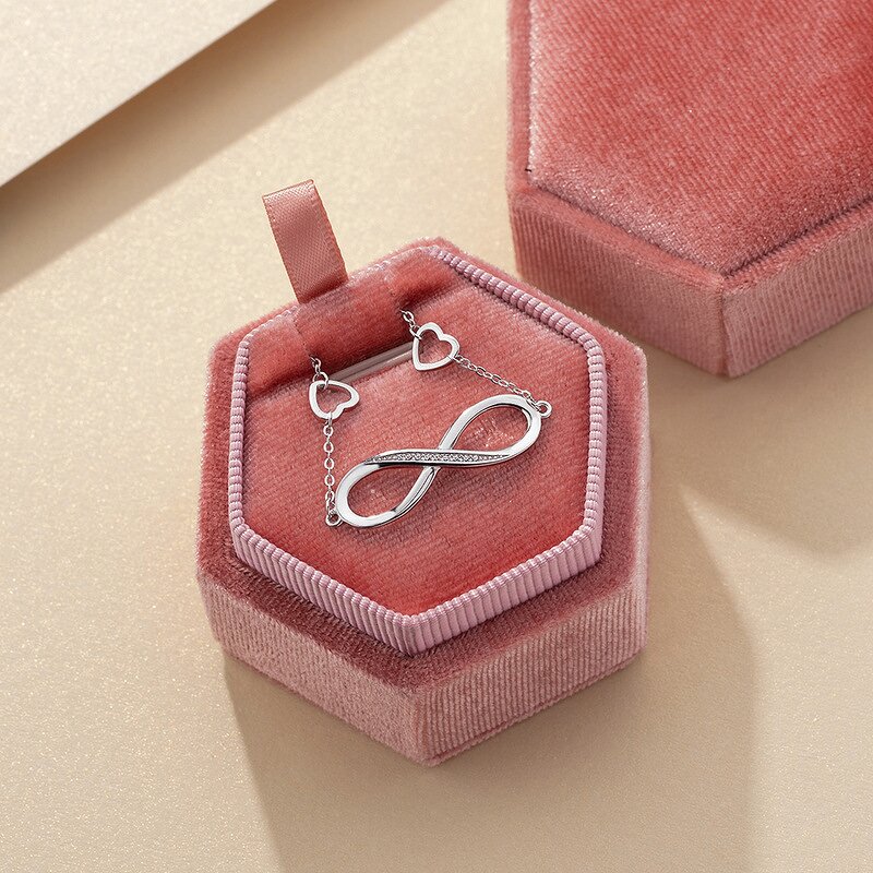 Diamond Heart Bracelet Factory - Vintage 925 Silver Unlimited Bangles Gift