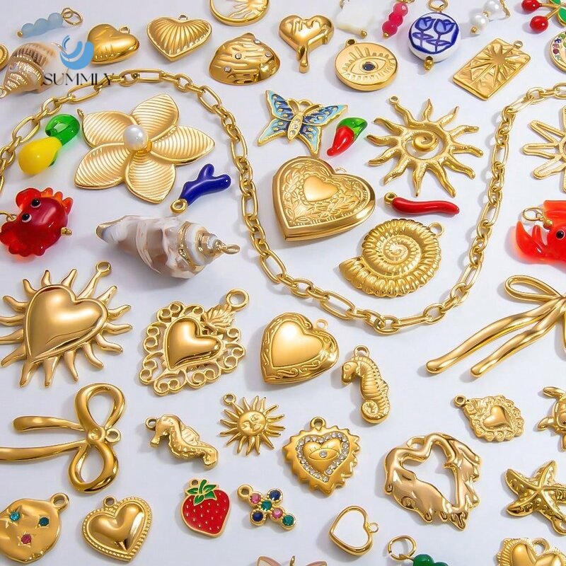 Gold Plated Pendant Supplier - Fashion Trend Handmade DIY Wholesale Fine