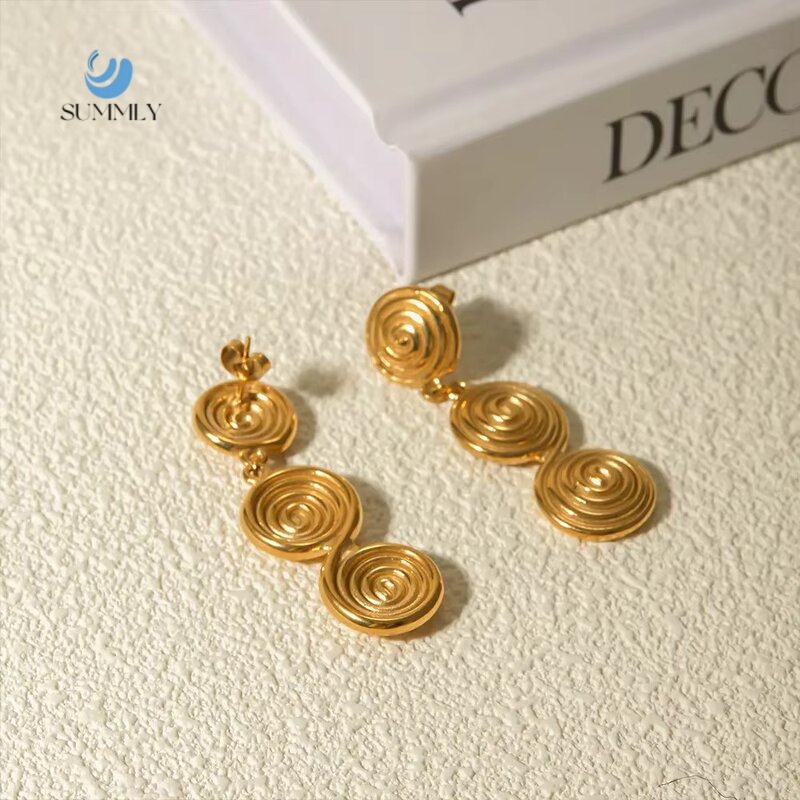 Waterproof Earrings Supplier - Vintage Wholesale Personalised 18K Gold Plated