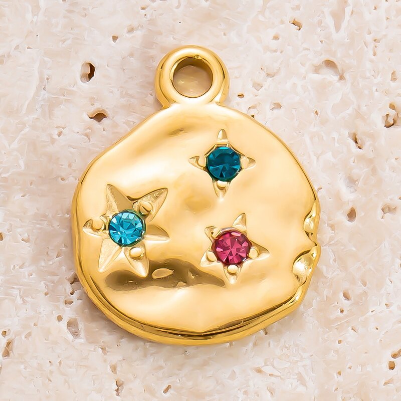 Gold Plated Pendant Manufacturer - 18K Stainless Steel Handmade DIY Charms
