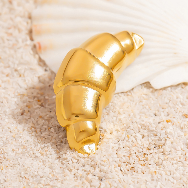 Croissant Brooch Supplier - Vintage Wholesale Geometrical 18K Gold Plated