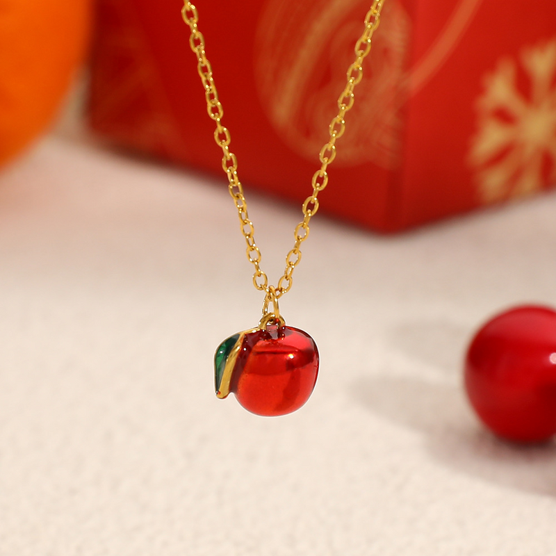 Christmas Necklace Manufacturer - Wholesale Cartoon Reindeer Bell Snowflake