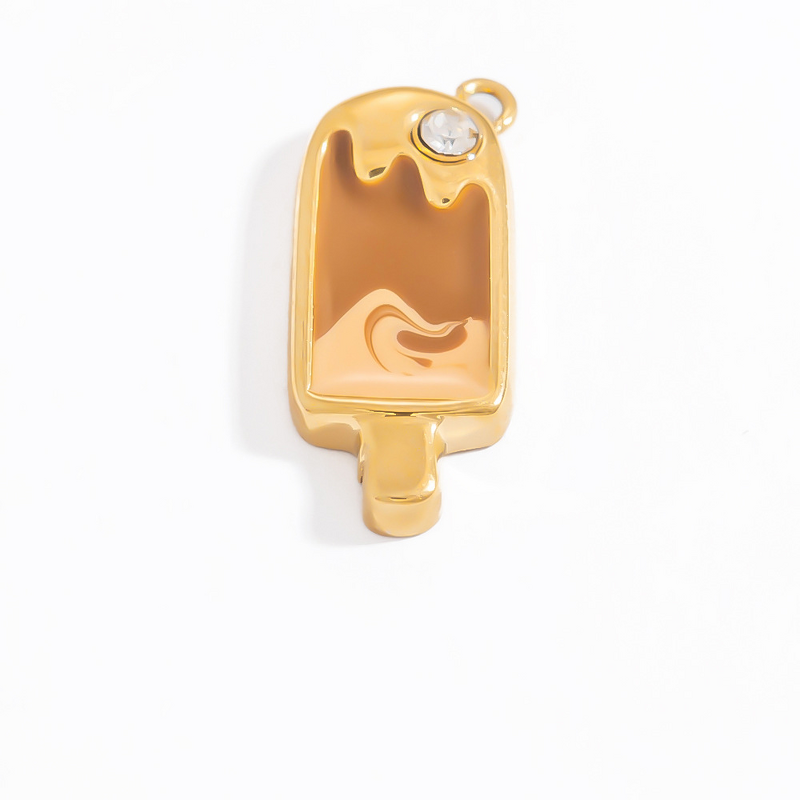 Fashion Charm Supplier - Wholesale Trend Slippers Ice Cream Bread Pendant