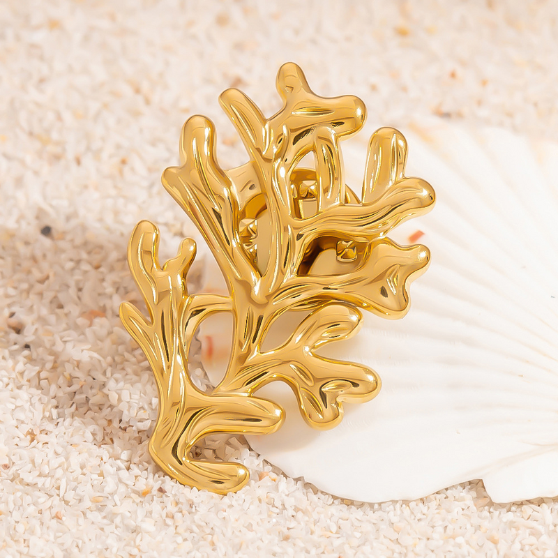 Ocean Coral Brooch Manufacturer - Wholesale Personalized Non-fading Waterproof