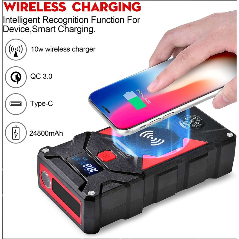 Car Jump Starter Factory - Multi Function High Booster Mini Portable Power Bank