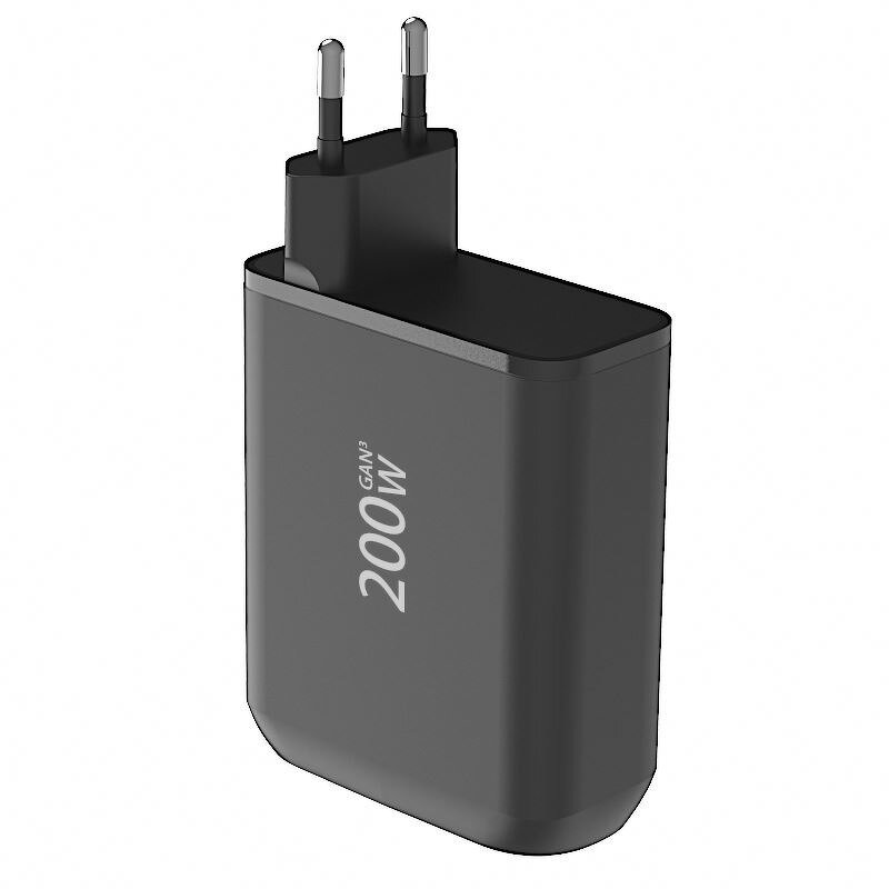 USB Fast Charger Manufacturer - Type C PD PPS LCD Display Gan Charger 200W