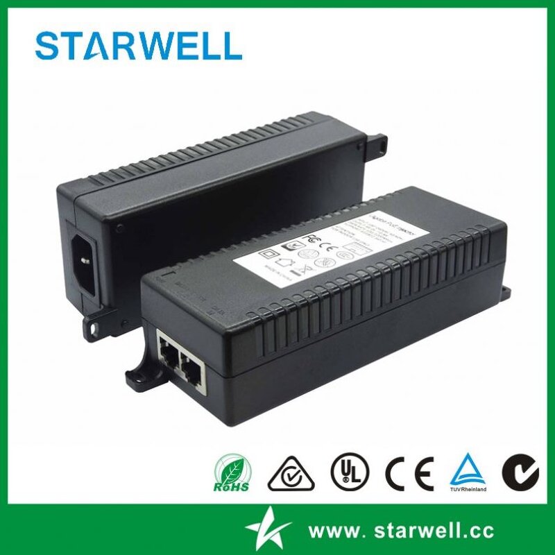 Customized Passive POE Injector Supplier - 48v for Wireless Device Gigabit Desktop Wall-Mount UL