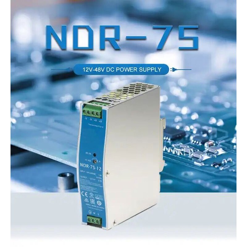 Industrial DIN RAIL Power Supply Factory - Original NDR-240-48 240W Single Output