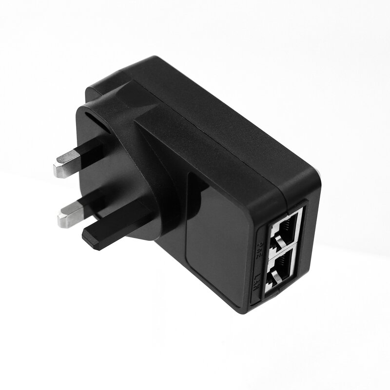 POE Injector Manufacturer - 24V-56V RJ45 Interchangeable Plug OVP OCP FCC UL UKCA CE SAA