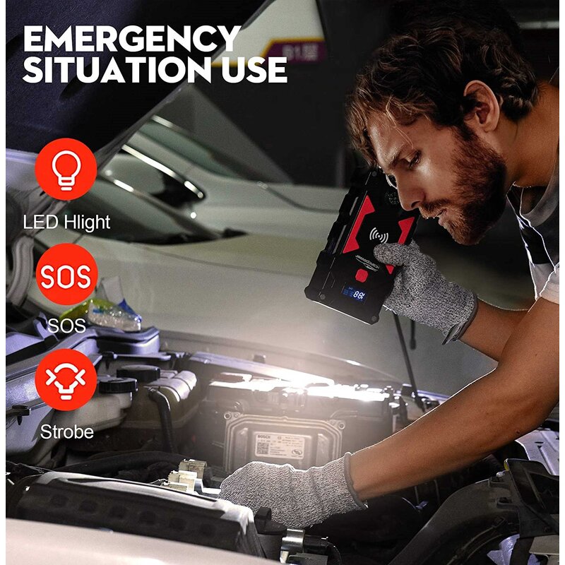 Car Jump Starter Factory - Multi Function High Booster Mini Portable Power Bank