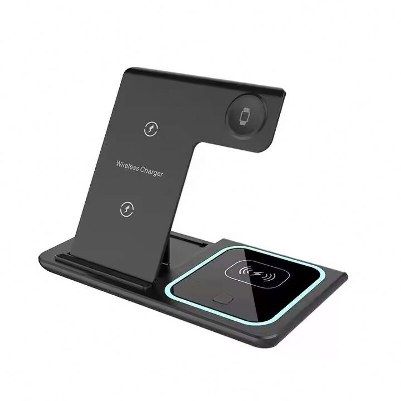 3 in 1 Wireless Charger Supplier - Hot Selling Universal 15W X455 Magnetic Phone Stand Fast Station