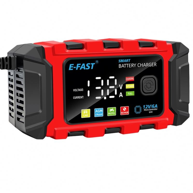 Smart Battery Charger Factory - Best Automatic Professional Manufacturer E-Fast LiFe Po4 12V 6A