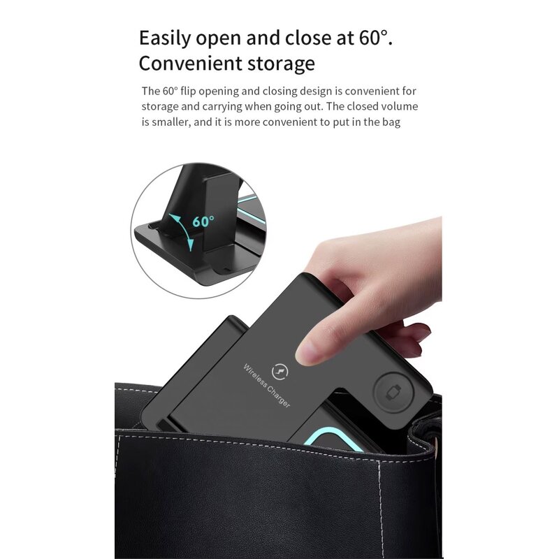 3 in 1 Wireless Charger Supplier - Hot Selling Universal 15W X455 Magnetic Phone Stand Fast Station