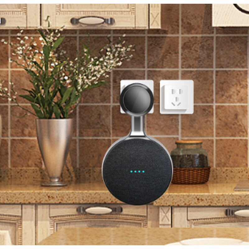 US Plug Wall Mount Holder Manufacturer - High Quality Smart Space Saving Outlet for Google Home Mini