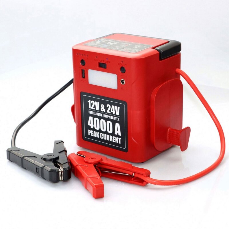 Car Jump Starter Power Bank Supplier - 56000mAh Lithium 12v/24v Pro Series with Peak 4000A