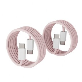 Braided PD Cable Manufacturer - 2025 Newest Macaron Color 60W USB C to TYPE C Fast Charging Type-c