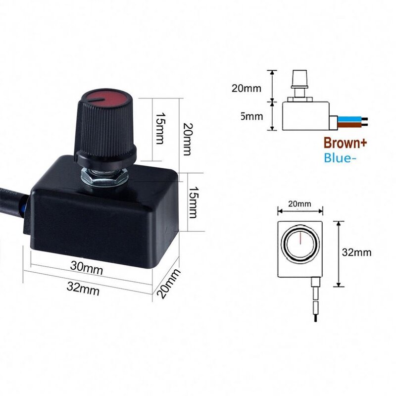 LED Dimmer Factory - 0-10V Remote Control Grow Light Triac 1-10V Dimmable Power Supply