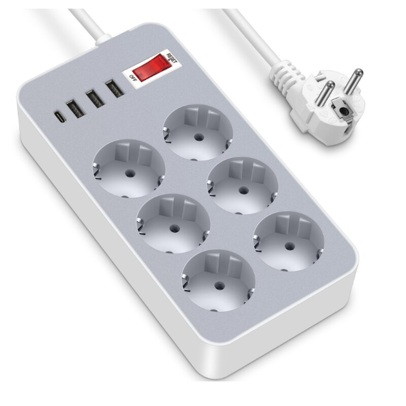 EU USB Socket Supplier - European Style with Type-c Proof Charging bar for Home Patch Panel High Quality