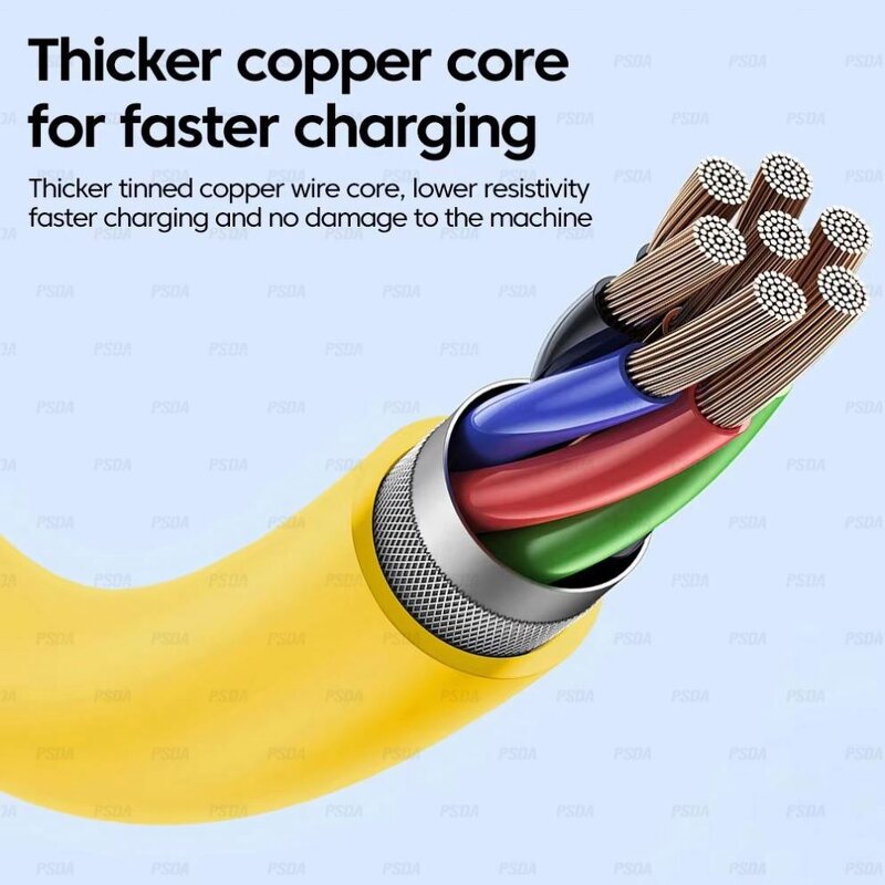 Retractable PD65W Cable Manufacturer - 4 in 1 Type-c/USB C to Type-c Fast Charging for IPhone16 Samsung
