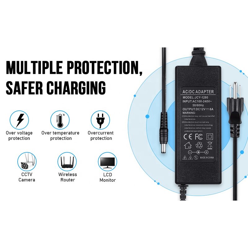 Switching Power Supply Supplier - AC to DC 12V-42V 10A-3A 65W-200W Desktop C6 C14 C8 Input