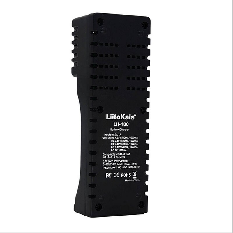 Battery Charger Supplier - Lii-100 18650 for 18650/26650/16340 RCR123/14500/LiFePO4
