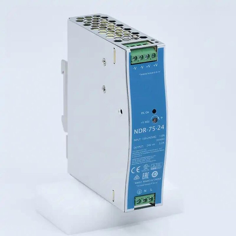 Industrial DIN RAIL Power Supply Factory - Original NDR-240-48 240W Single Output