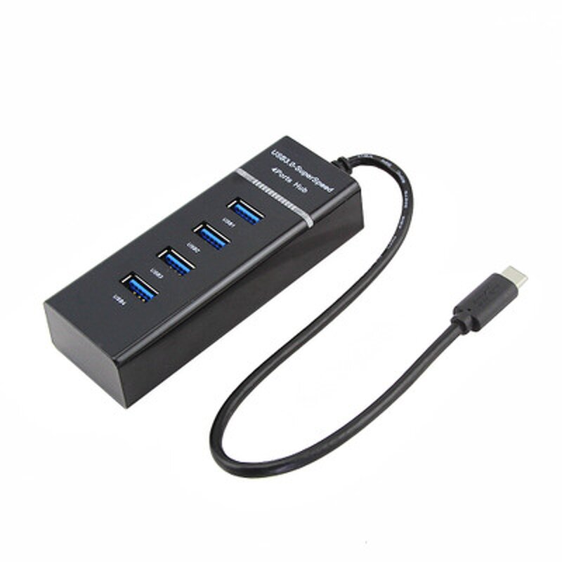 USB Hub Supplier - 4 Port Android Type C Docking Station Active 3.0 30 with Power