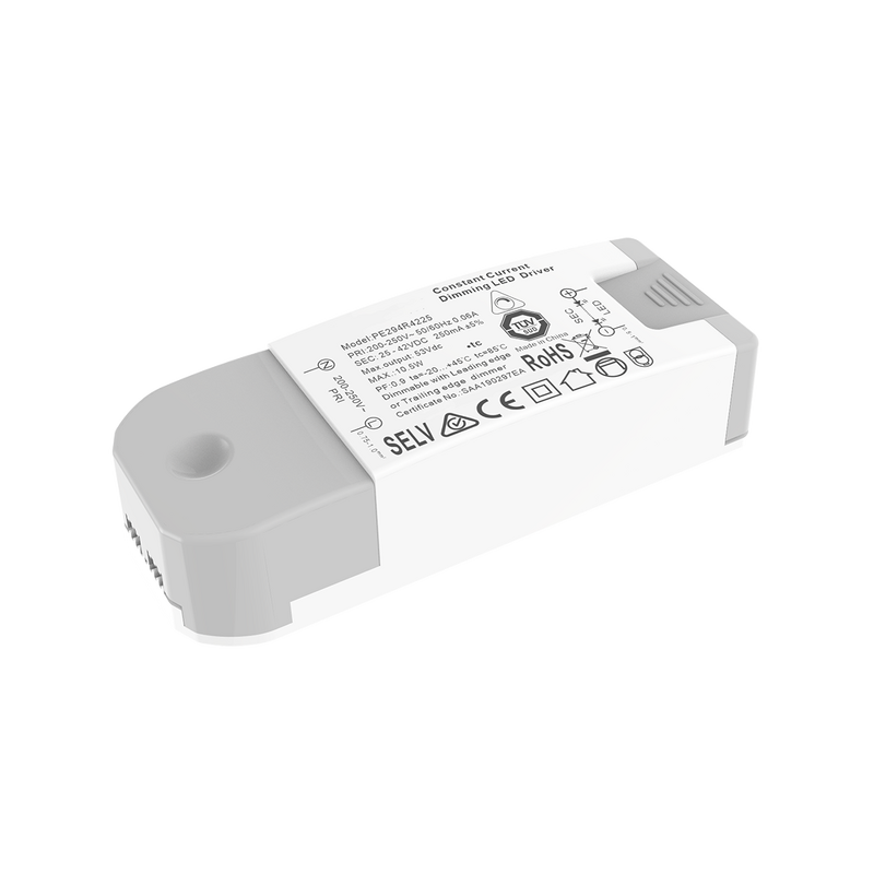 Triac Dimmable Led Driver Supplier - PE294R1230 250-700mA Constant Current 25-42v 12W