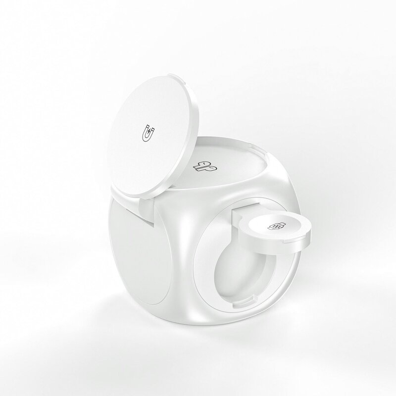 3-in-1 Magnetic Wireless Charger Manufacturer - Smart Multi-Function Foldable Fast Charging Station