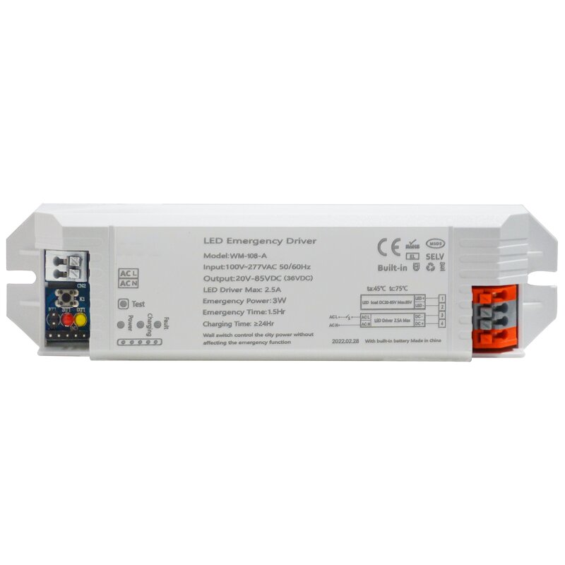 LED Emergency Driver Manufacturer - Rechargeable Battery Pack for LED Lamp Max. 50W