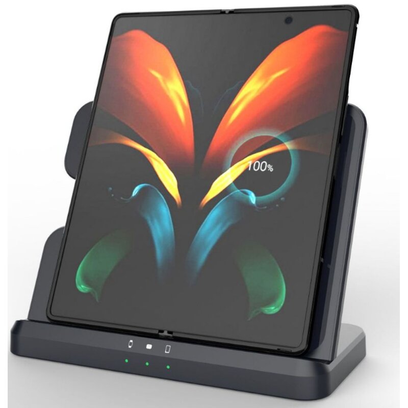 Wireless Charger Stand Factory - 15W Fast Charging 3 in 1 Dock Station for Samsung S23 S22 S21 Note