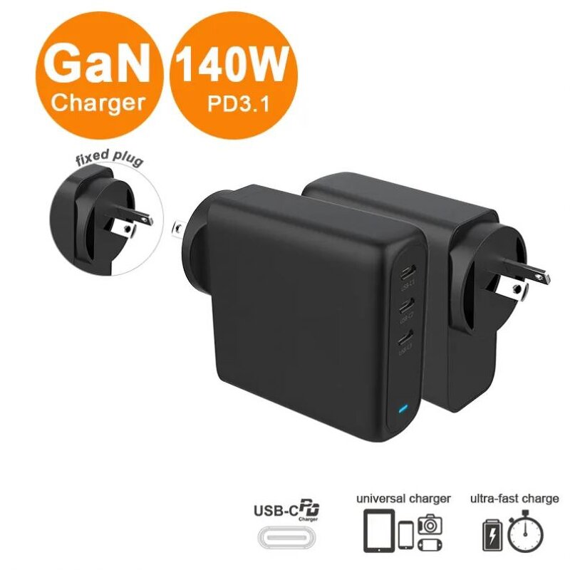 VI Level GAN Charger Factory - 65W-200W USB C PD 5V-28V Type C Quick Charger