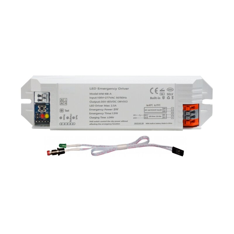 LED Emergency Driver Manufacturer - Rechargeable Battery Pack for LED Lamp Max. 50W