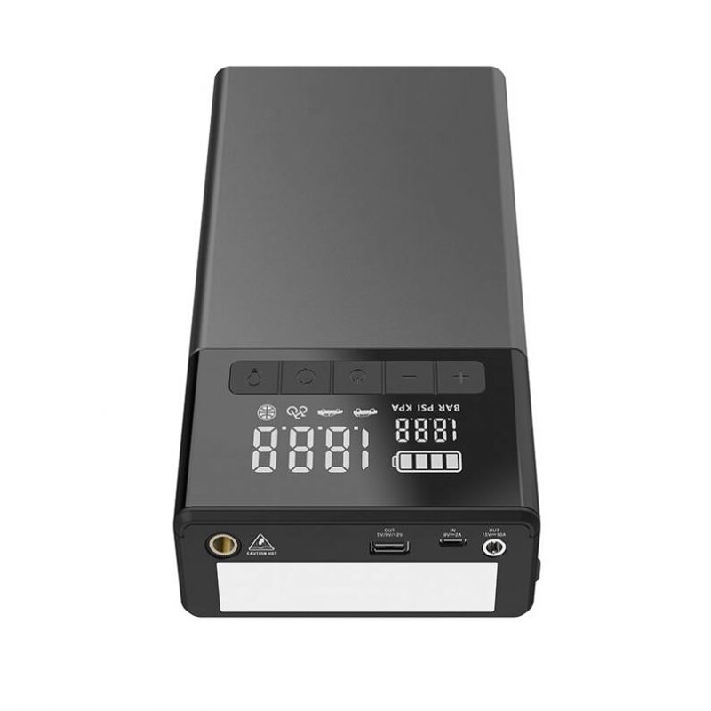 Mini Air Pump Jump Starter Manufacturer - 16000mAh Multi-Function Portable 12V Lithium Battery Car Jump