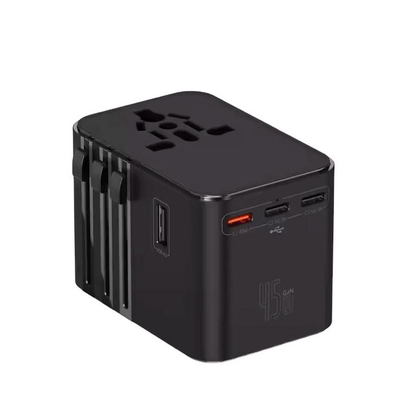 Worldwide Travel Adapter Supplier - 45W 5 Usb Portable Smart Charger