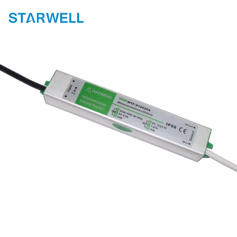 Waterproof Power Supply Factory - WTF-D24050A 24V LED 50W