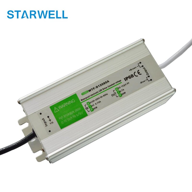 Led Power Supply Manufacturer - WTF-D12060A 12V Waterproof 60W