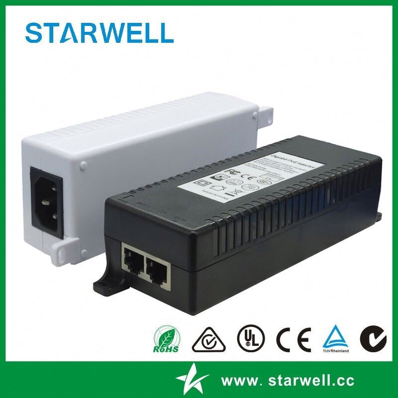 Customized Passive POE Injector Supplier - 48v for Wireless Device Gigabit Desktop Wall-Mount UL