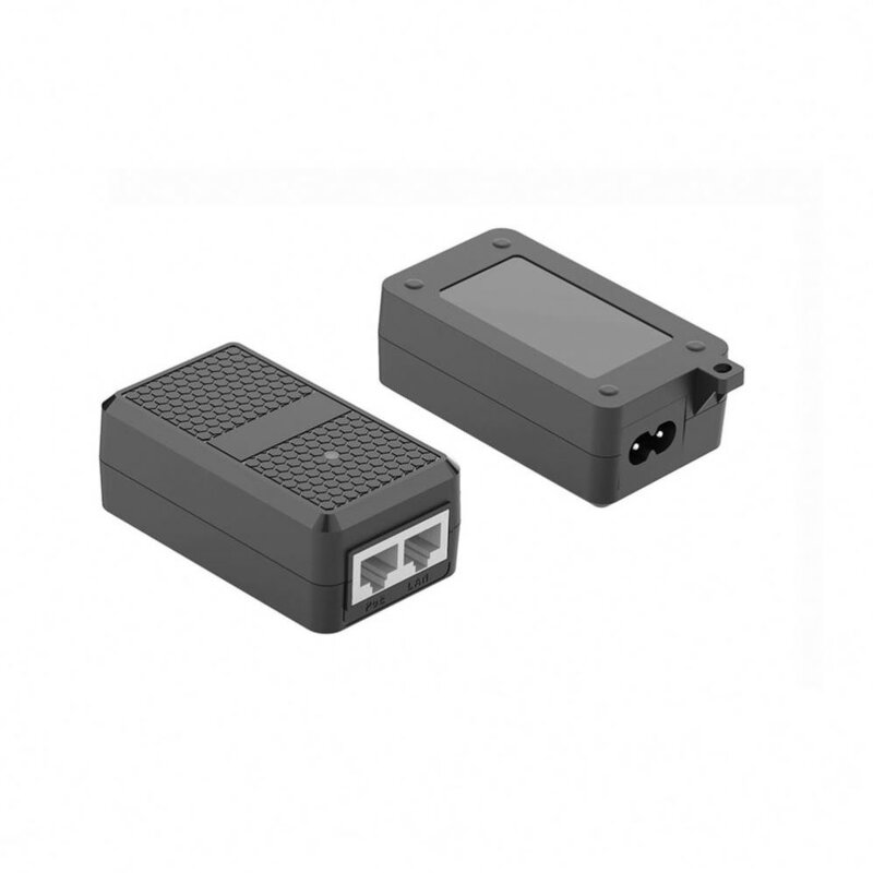 2.5G Poe Power Adapter Factory - High Quality 48V0.5A PC Material Passive 100/1000M Desktop