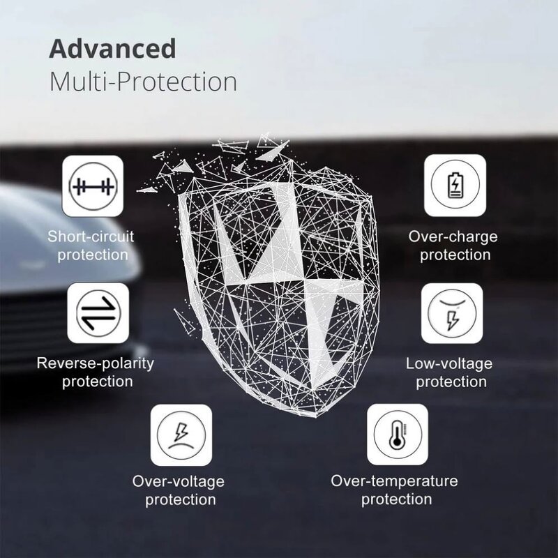 Smart Car Battery Charger Manufacturer - 20A 12V 24V for Lead Acid LED Display Fully Automatic Trucks